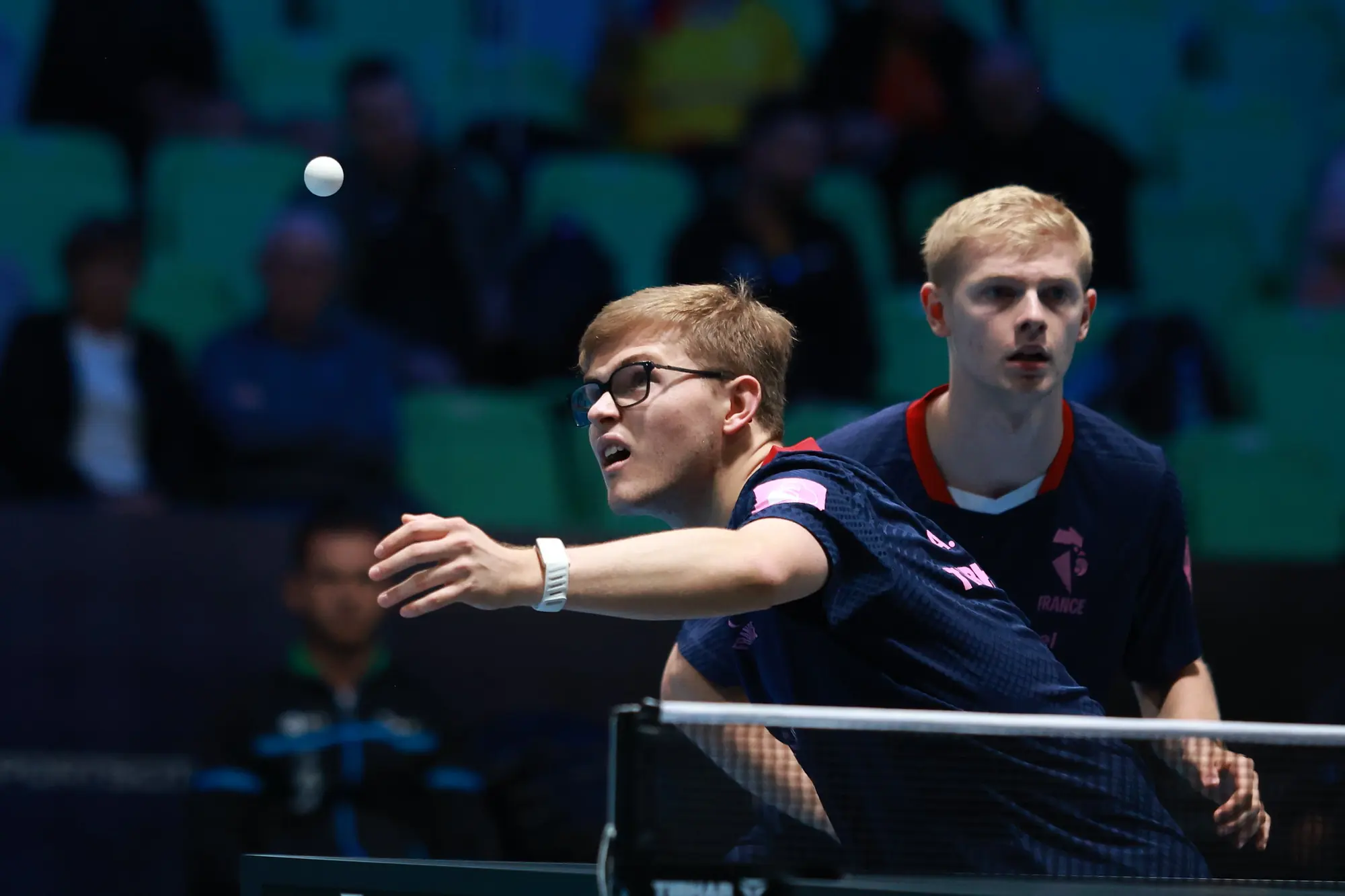 Alexis et Félix Lebrun en double